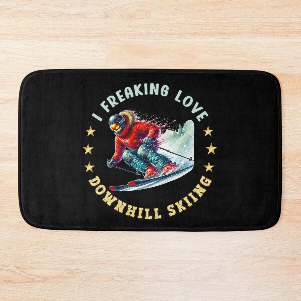 Item preview, I Freaking Love Downhill Skiing designed and sold by OskarArts.
