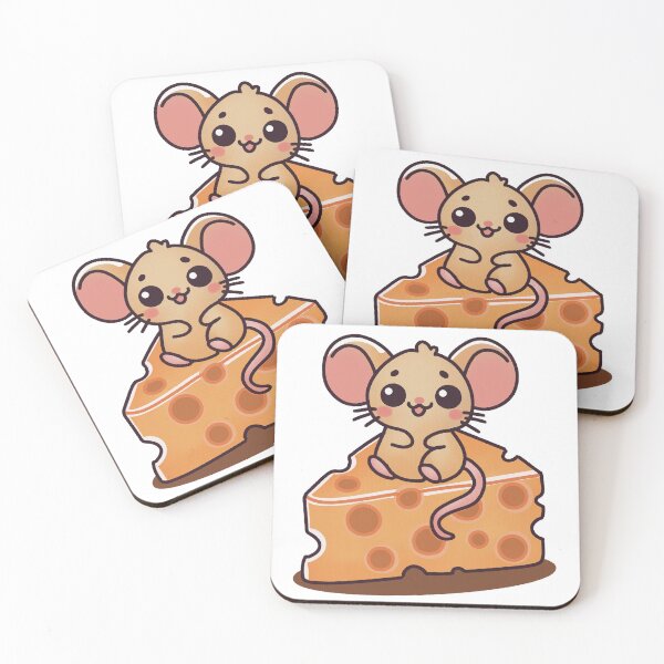 Item preview, Cheerful Mouse on Cheese designed and sold by PieChocolate.