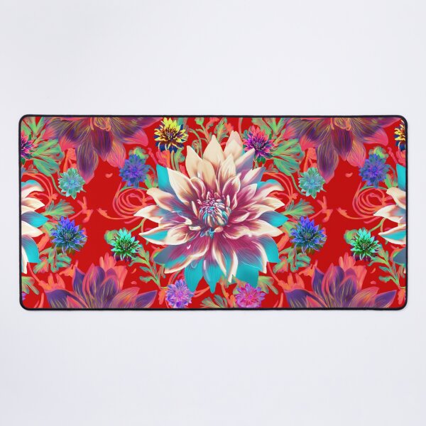 Item preview, Magic Flower pattern (red) designed and sold by Sghetti.