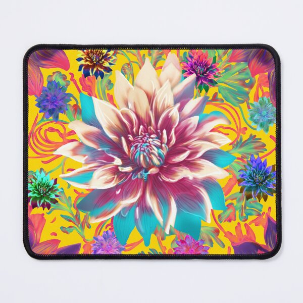 Item preview, Magic Flower pattern (yellow) designed and sold by Sghetti.