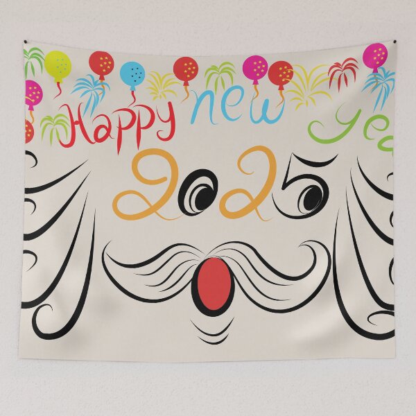 Item preview, Kick off the New Year in style with stunning Happy New Year 2025 these images will bring excitement to your celebrations designed and sold by Wunnipaogtun.