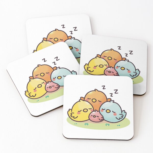 Item preview,  Snuggly Sleeping Birds designed and sold by PieChocolate.
