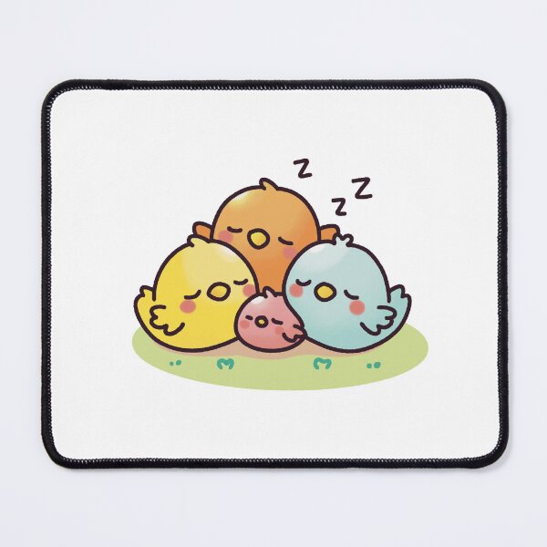 Item preview,  Snuggly Sleeping Birds designed and sold by PieChocolate.