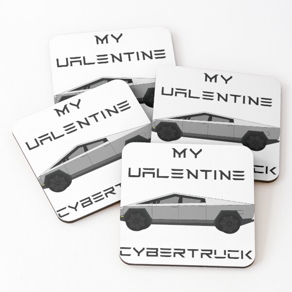 Item preview, My Valentine Cybertruck designed and sold by WigOutlet.