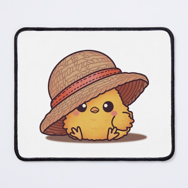 Item preview, Chick in a Straw Hat designed and sold by PieChocolate.