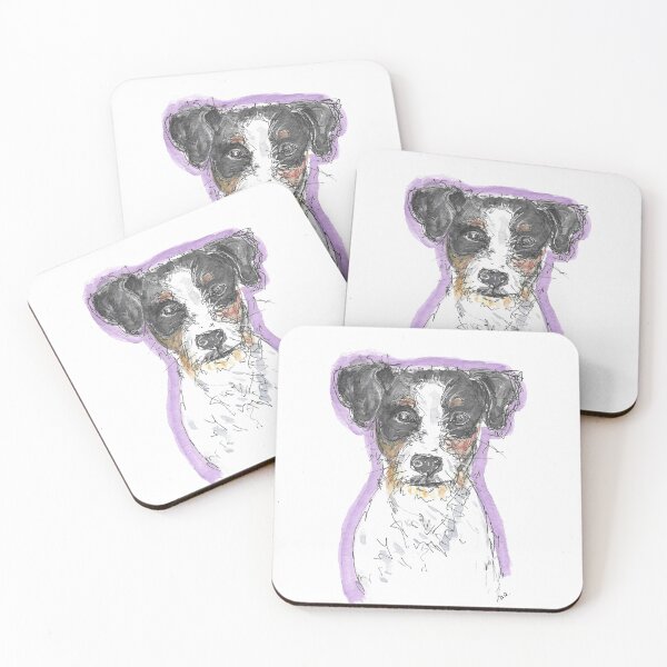 Item preview, Jack Russell Terrier portrait. designed and sold by DebTheZeb.