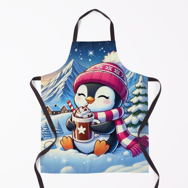 Artikelvorschau, Winterpinguin Gemütliche heiße Winterkakao entworfen und verkauft von icyani2024.