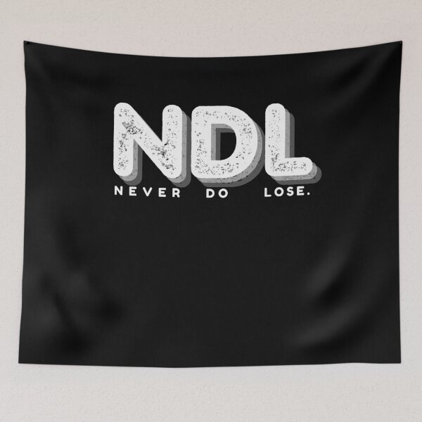 Item preview, NDL - NEVER DO LOSE (BLACK) designed and sold by RED-MOUSE.