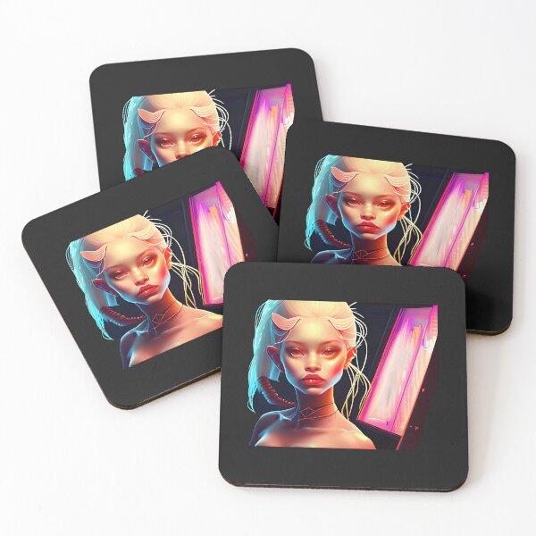 Item preview, Neonpunk Cybergirl designed and sold by Chubuter.