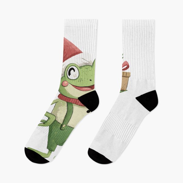 Item preview, Festive Frog with Gift designed and sold by Alihassan-Art.