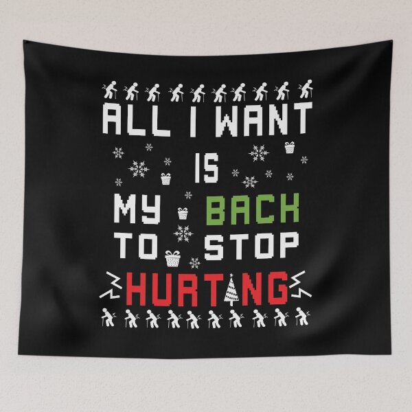 Item preview, All I Want Is My Back to Stop Hurting designed and sold by Salahboulehoual.