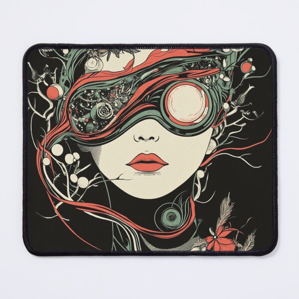 Item preview, Steampunk Visionary: Woman with Mechanical Eyes designed and sold by Creet-Design.