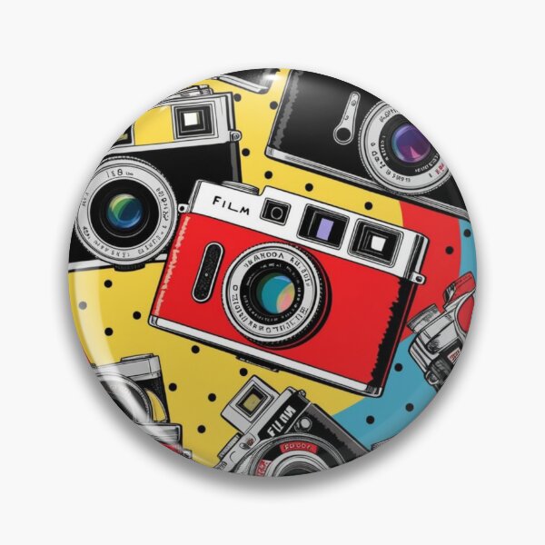 Item preview, Analog camera film photography Pop Art 7 designed and sold by AERApress.