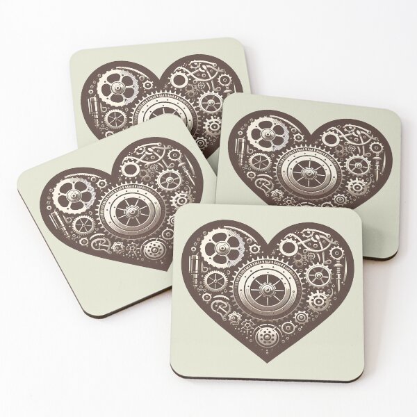 Item preview, Steampunk Mechanical Heart designed and sold by NoNoNomad.
