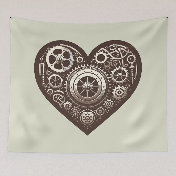 Item preview, Steampunk Mechanical Heart designed and sold by NoNoNomad.