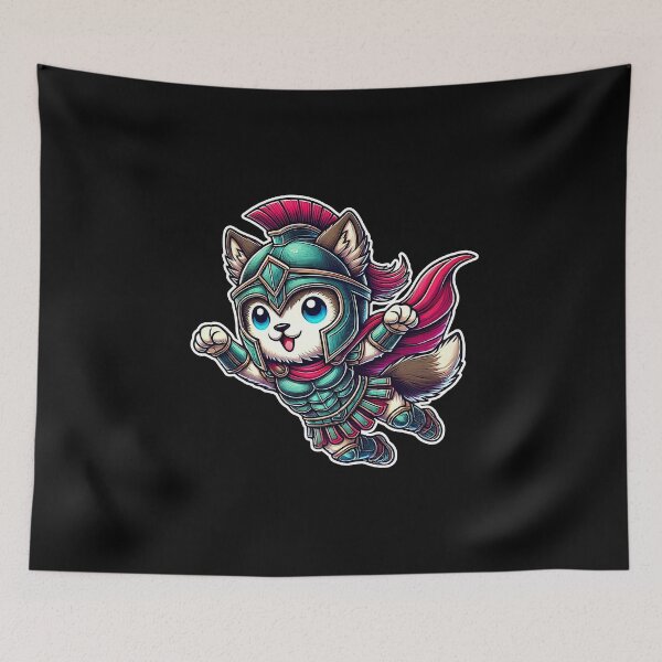 Item preview, Spartan Wolf Leaping Like A Superhero designed and sold by lAnJefurtifeu.