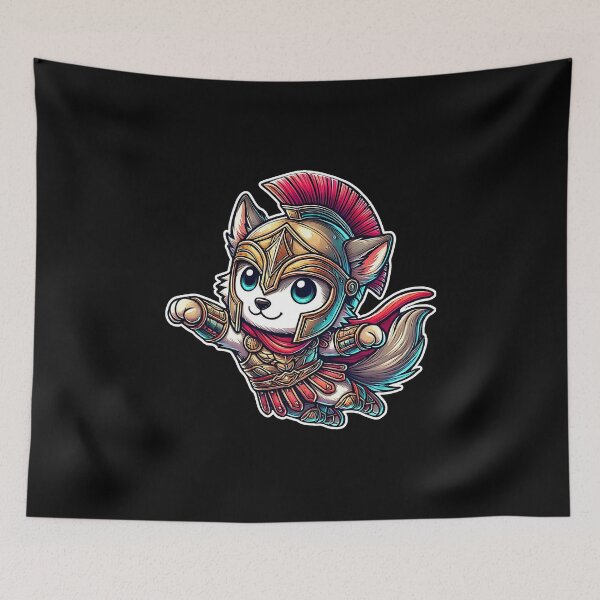 Item preview, Spartan Wolf Leaping Like A Superhero designed and sold by lAnJefurtifeu.