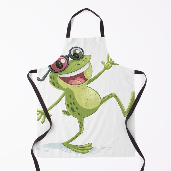 Item preview, Goofy Frog on the Move designed and sold by Alihassan-Art.