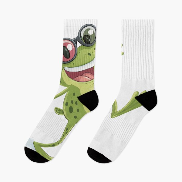 Item preview, Goofy Frog on the Move designed and sold by Alihassan-Art.