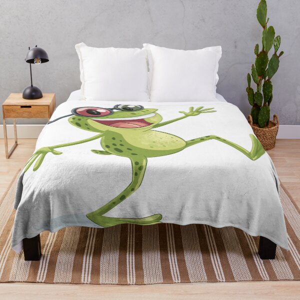 Item preview, Goofy Frog on the Move designed and sold by Alihassan-Art.
