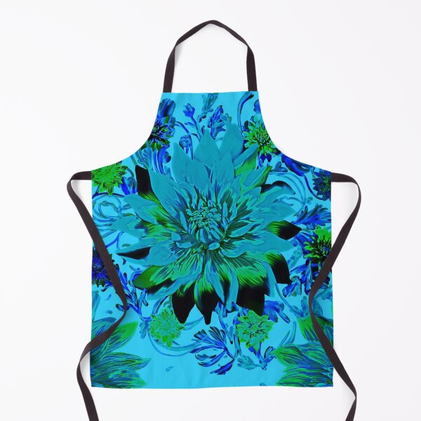 Item preview, Turquise Flower pattern (turquoise) designed and sold by Sghetti.