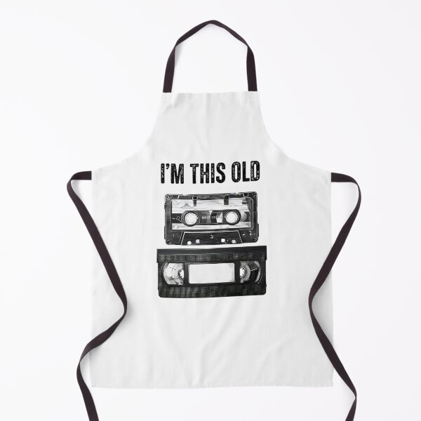 Item preview, I'm so old and retro. designed and sold by MyHappyArtShop.