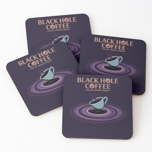 Item preview, Black Hole Coffee One Sip Infinite Energy designed and sold by Situstshirts.