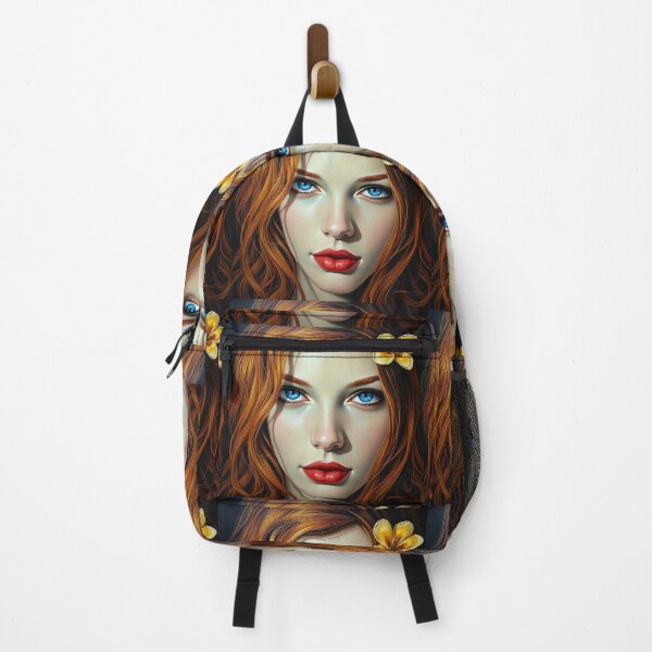 Item preview, Vivid Beauty with Blue Eyes and a Yellow Flower designed and sold by Mido-artister.