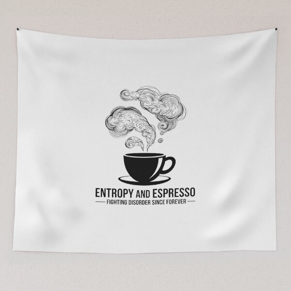 Item preview, Entropy and Espresso Fighting Disorder Since Forever designed and sold by Situstshirts.