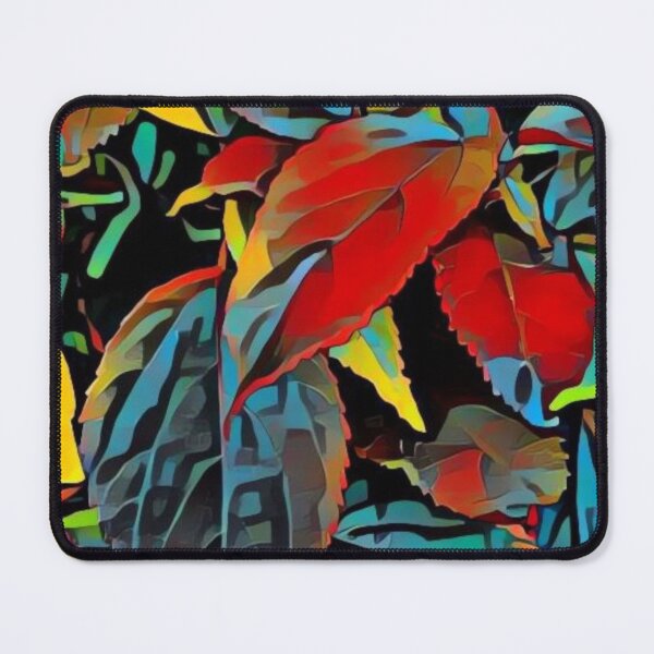 Item preview, magical play of colors on the leaves designed and sold by PinkishGlasses.