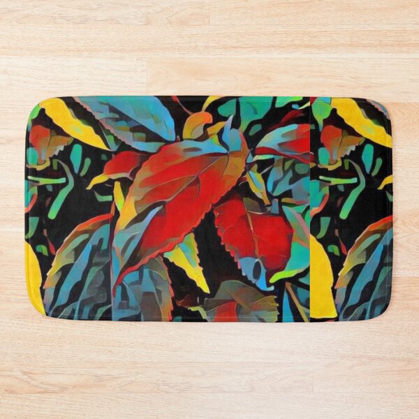 Item preview, magical play of colors on the leaves designed and sold by PinkishGlasses.