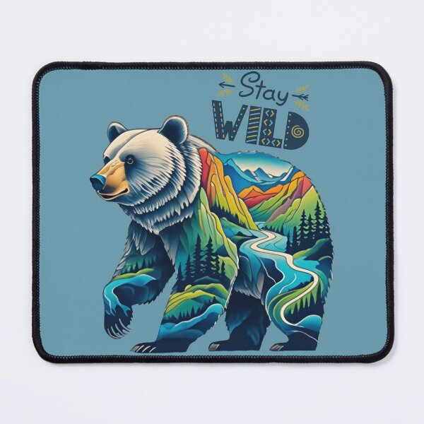 Item preview, Stay Wild - Scenic Bear M22 designed and sold by M22--.