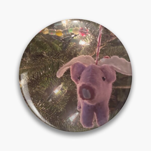 Item preview, Flying Pig Holiday Ornament designed and sold by Emma Goldman-Sherman.