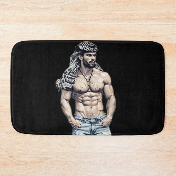 Item preview, Arabian Desert Muscle Power LGBTQ Gay Pride Graphic Design designed and sold by ItsAKinkThing.