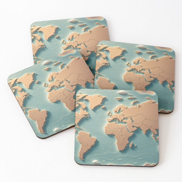 Item preview, Global Panorama: A World in Relief designed and sold by yaser1234.