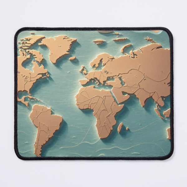 Item preview, Global Panorama: A World in Relief designed and sold by yaser1234.