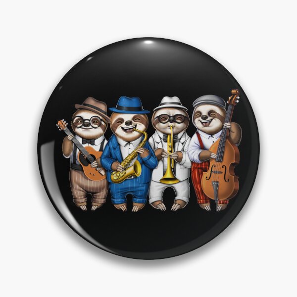 Item preview, Sloth Jazz Musicians designed and sold by underheaven.