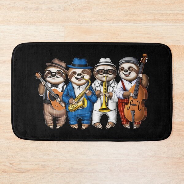 Item preview, Sloth Jazz Musicians designed and sold by underheaven.