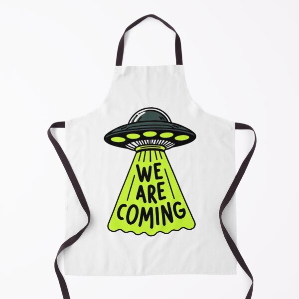 Item preview, We Are Coming. UFO designed and sold by MyHappyArtShop.