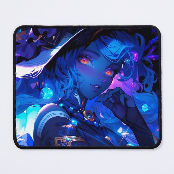 Vista previa del artículo con la obra «Chica maga anime», diseñado y vendido por iWallGlow.