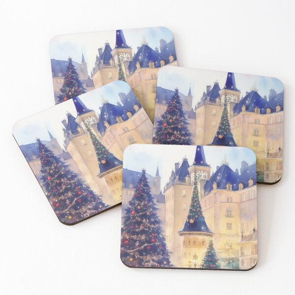 Item preview, Watercolor Luxembourg-Christmas Edition designed and sold by TondoMeander.