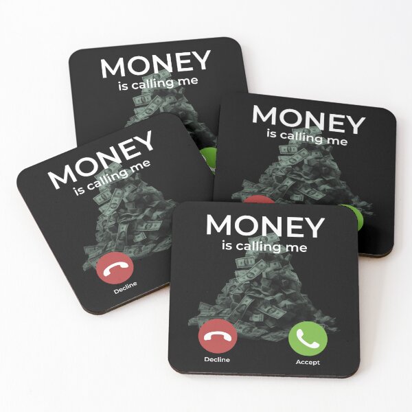 Item preview, Money Is Calling Me designed and sold by BesasDesigns.