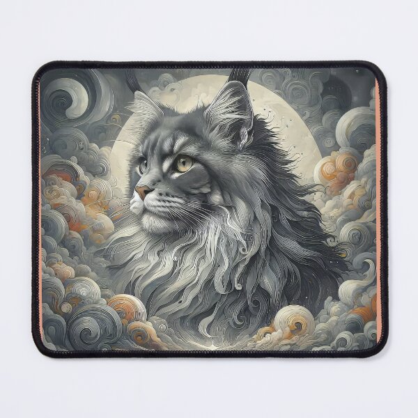 Item preview, Majestic Maine Coon Cat Design designed and sold by CattyCornerPOD.