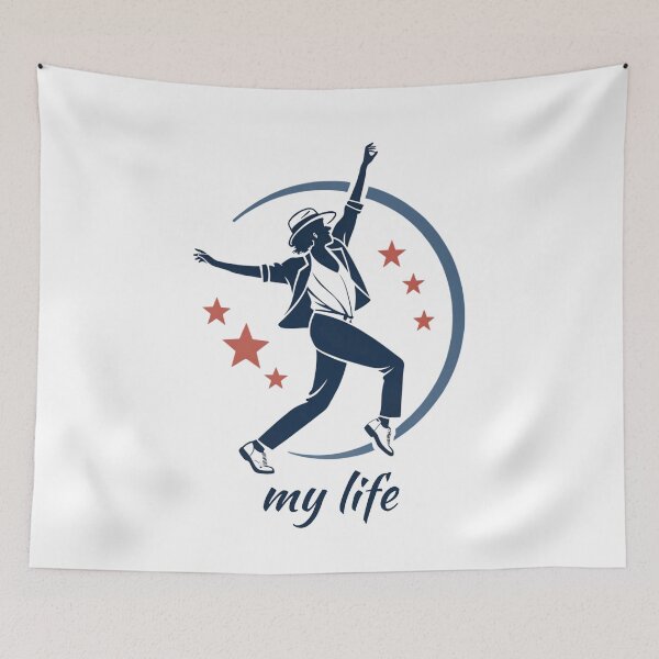 Item preview, Dance is My Life - Passionate Dance Art Design designed and sold by Colorful-Garden.