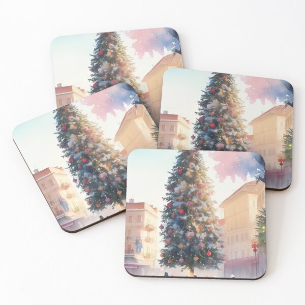 Item preview, Watercolor Podgorica-Christmas Edition designed and sold by TondoMeander.