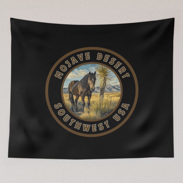 Item preview, Mojave Desert Mustang Southwest USA  designed and sold by MojaveTradePost.