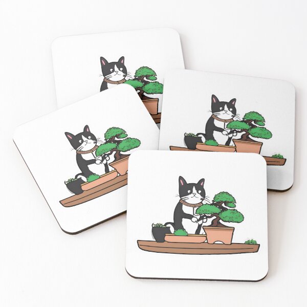 Item preview, Cat Person Working On Bonsai Sigma Cat designed and sold by PhilosophicalG.