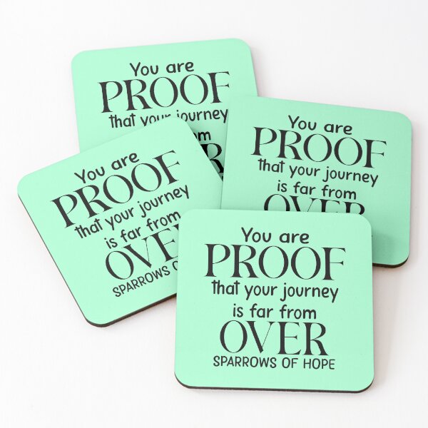 Item preview, You Are Proof - Sparrows of Hope Inspirational Design designed and sold by Spark Of Sparrow .