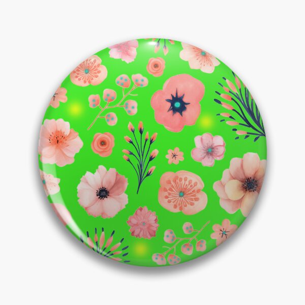 Item preview, Pink flower pattern designed and sold by Topmel.