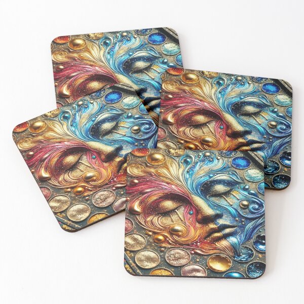 Item preview, Color slide of emotions in dazzling shades of red, blue and gold designed and sold by FotoworldEdel.